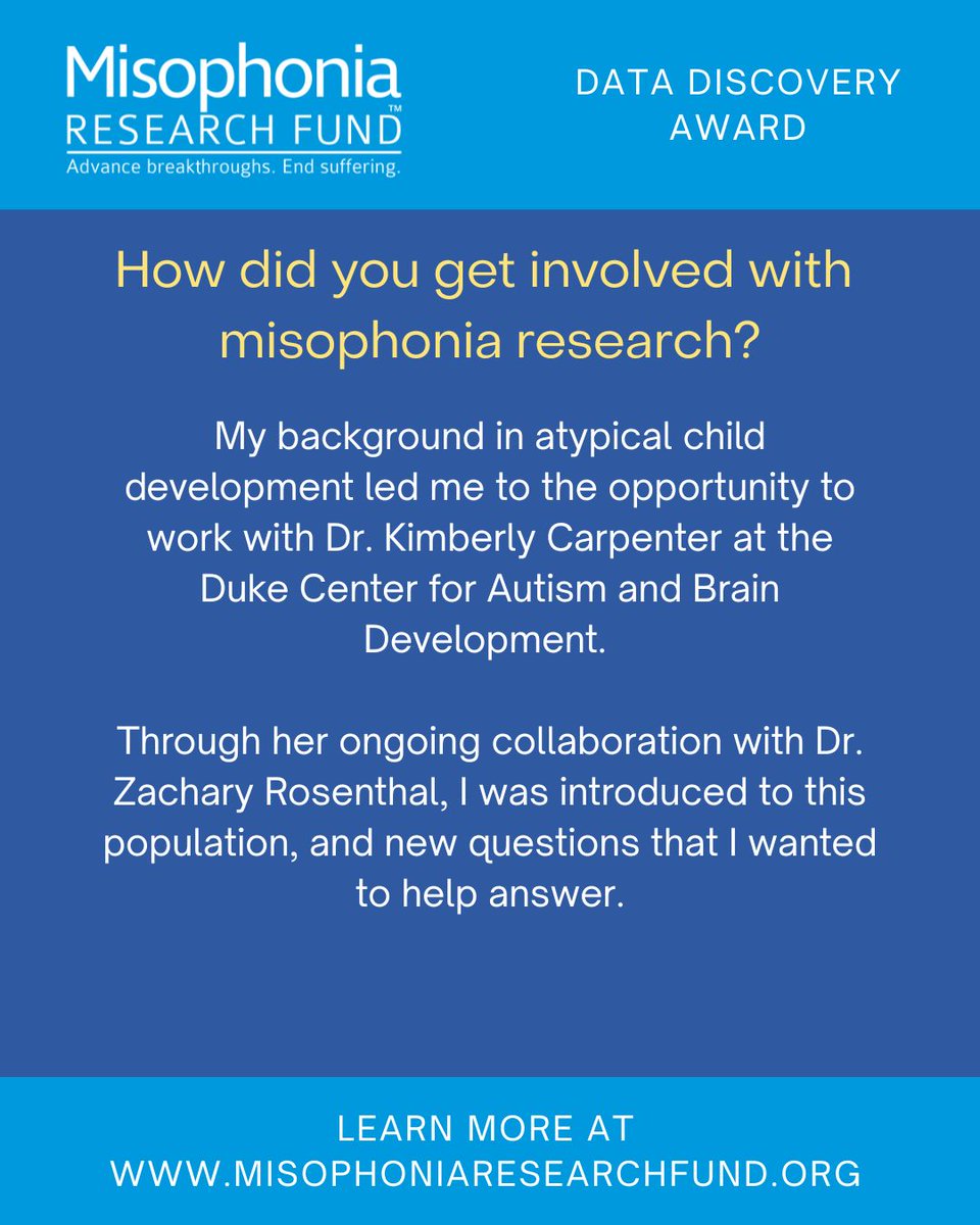 Misophonia Research Fund tweet media