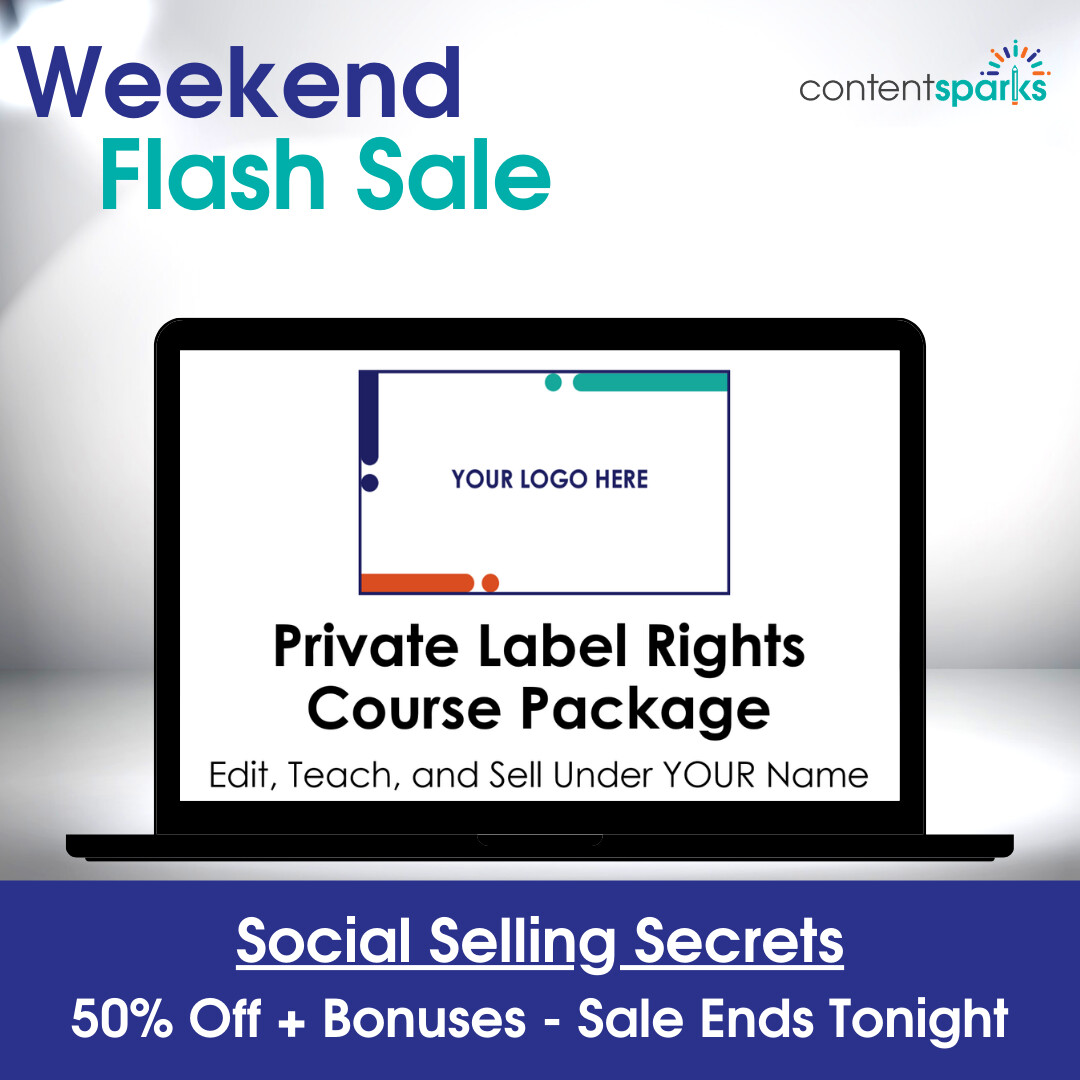 Just a quick reminder. Our latest Flash Sale ends tonight @ Midnight (PT).

contentsparks.com/shop/social-se…
