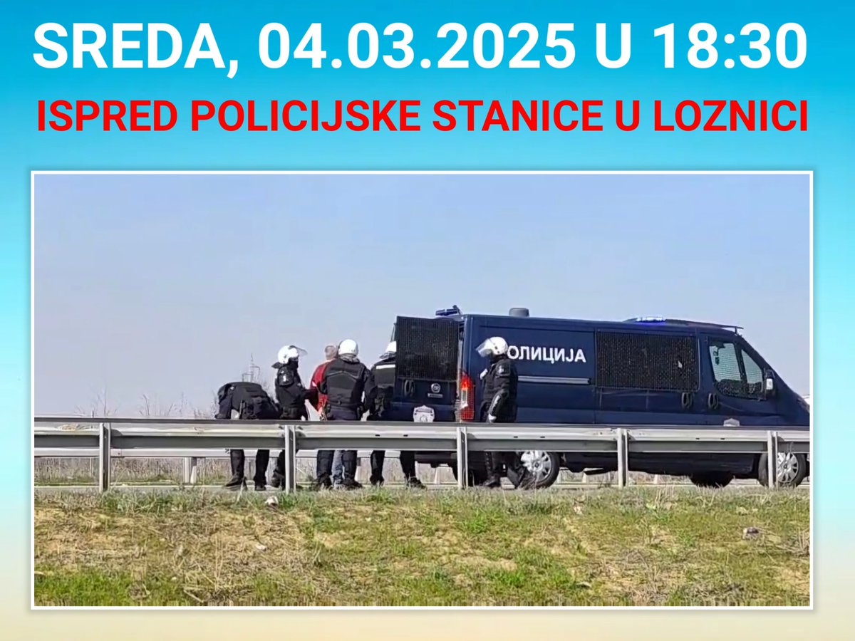 Dvoje policijskih službenika, Sandra Mitrović i Dušan Mitrić, lažno su optužili Zlatka Kokanovića za napad na službeno lice. Zbog tih lažnih optužbi Zlatku je danas određena mera pritvora do 30 dana. Petar Grbić, trgovac polovnim automobilima, a u slobodno vreme komandir lozničke