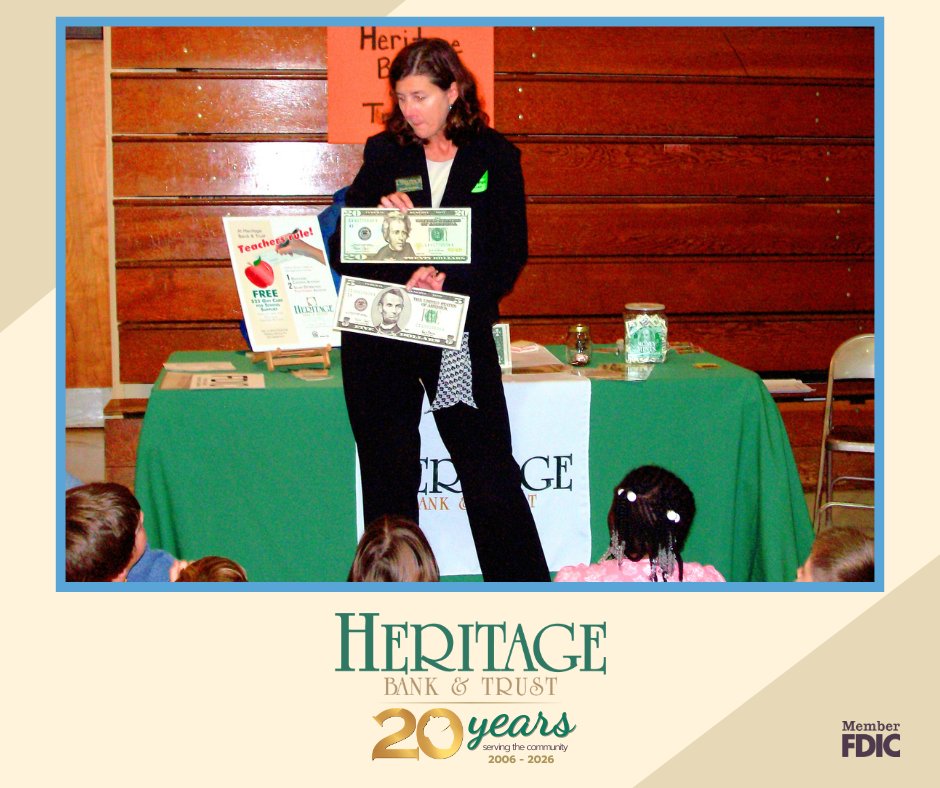 We dedicate our efforts to educate the community in financial literacy &amp; fraud awareness. These efforts have been recognized by the American Bankers Association, honoring us with several Community Commitment Awards throughout the years. For details, visit bit.ly/HBT20years.
