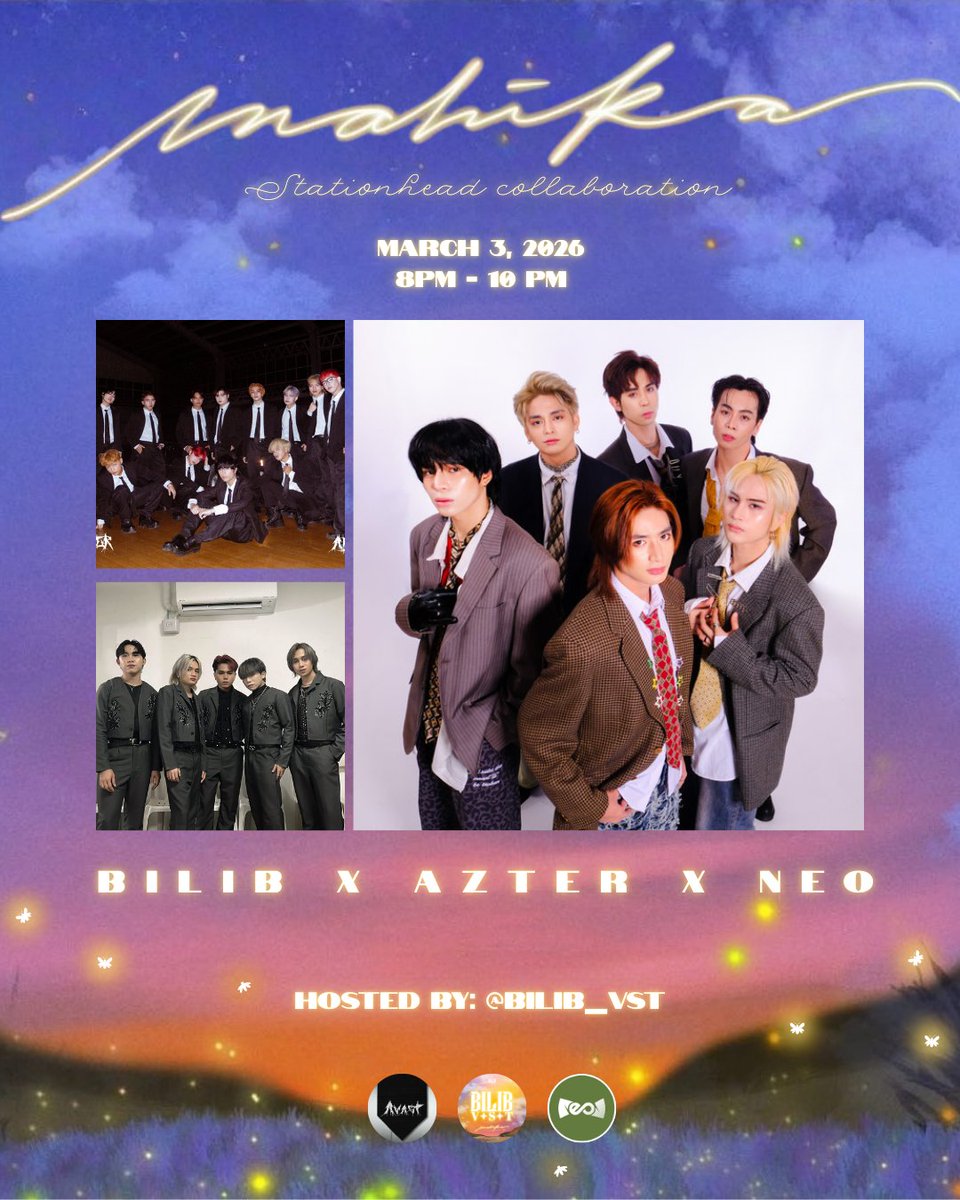 BILIB_VST's tweet image. 𝘒𝘶𝘮𝘢𝘬𝘢𝘭𝘮𝘢 𝘯𝘢 𝘢𝘯𝘨 𝘱𝘢𝘭𝘪𝘨𝘪𝘥 𝘱𝘢𝘨 𝘪𝘬𝘢𝘸 𝘯𝘢 𝘬𝘢𝘵𝘢𝘣𝘪 ✨

BITUINs,TWINKLEs,NEONs
ready to feel the magic? ♥︎

Join us tonight!

📅 March 3 • 8–10PM
🔗 stationhead.com/bituinvst

@bilib_official
#BILIB #BILIB_MAHIKA #AZTER #WeBloomAndShine #NEO_PH