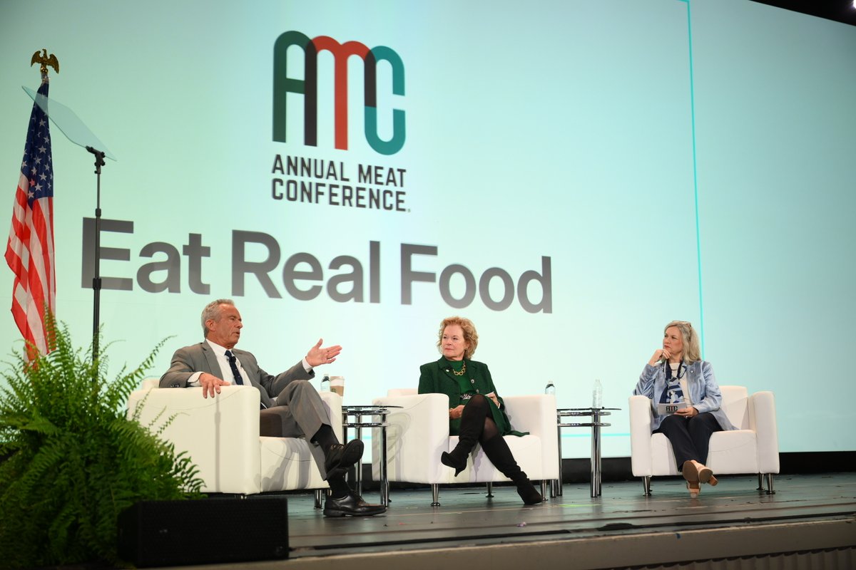 It was standing room only at the 2026 Annual Meat Conference for <a href="/HHSGov/">HHS</a> <a href="/SecKennedy/">Secretary Kennedy</a> to discuss how meat and poultry are real foods at the center of a healthy diet for Americans.