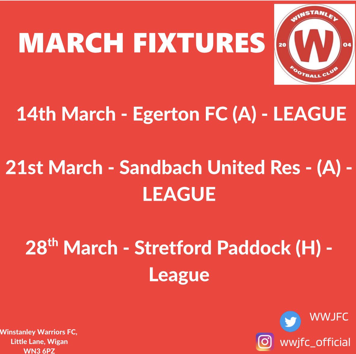 Winstanley Football Club tweet media