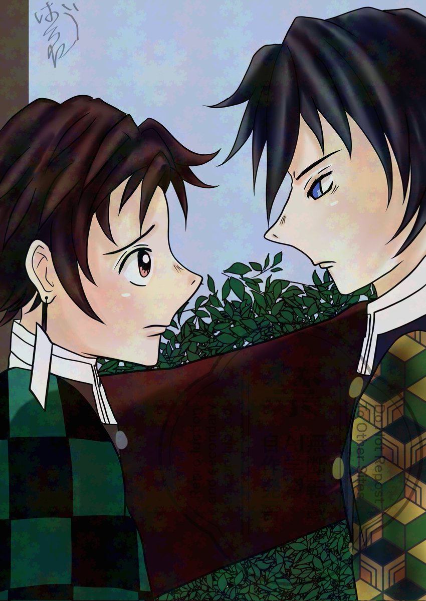 #ひらいて赤ブー
👹滅の🔪
冨🌊義🌊×竈🎴炭🎴郎
『水のせせらぎ、陽たまりの匂い』
継続開催何とぞお願いいたします！

7日までのRP集計になるそうなのでご支援宜しくお願いします✨️
※義炭