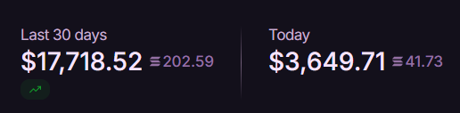 satodegen's tweet photo. 🍒 GOATED MONTH SO FAR   

We've been printing hella lately, and I've had my biggest W in 1 play today since I started with this tool.   

So I'll be teaching ppl the ropes of Kinesis if they use my referral link when buying the tool. This is a win-win situation. 

Join the discord if you wanna print and meet like minded people:

https://t.co/MY1iAHK9NB