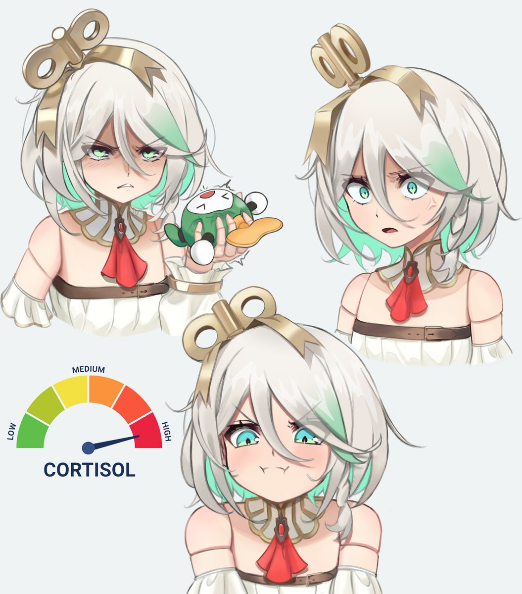 Who decided to equip her with cortisol receptors? (1/2)
#Immergination