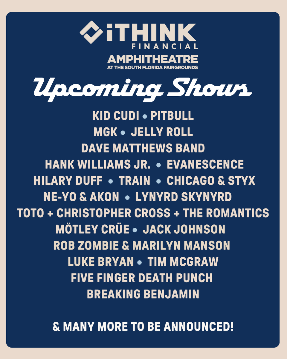 iTHINK Financial Amphitheatre tweet media