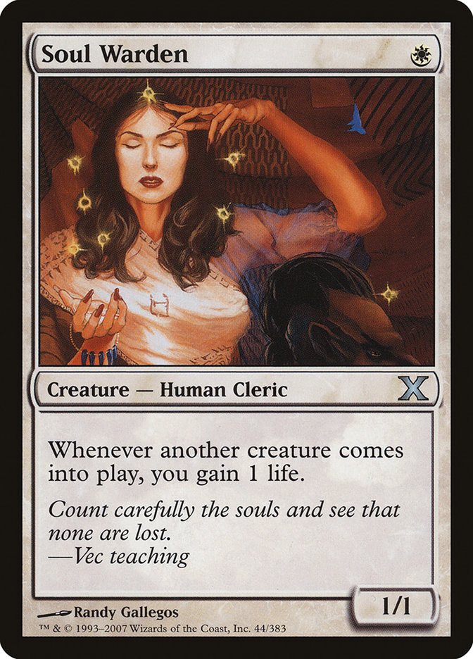 orcish_dreams's tweet image. MTG Thoughts: Soul Warden  #wotc #MagictheGathering

A vital piece of healing, this creature is critical support. Love her. =)