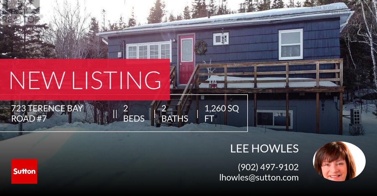 📍 New Listing 📍 Take a look at this fantastic new property that just hit the market located at 723 Terence Bay Road #7 in Terence Bay. Reach out here or at (902) 497-9102 for more information

Lee Howles, Realt... leehowles.sutton.com/showcase/723-t…