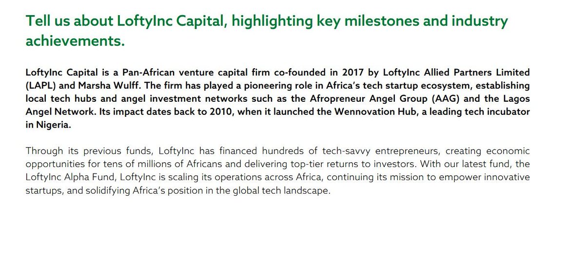 LoftyInc Capital tweet media