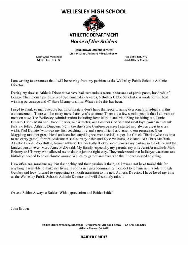 Wellesley Raiders tweet media