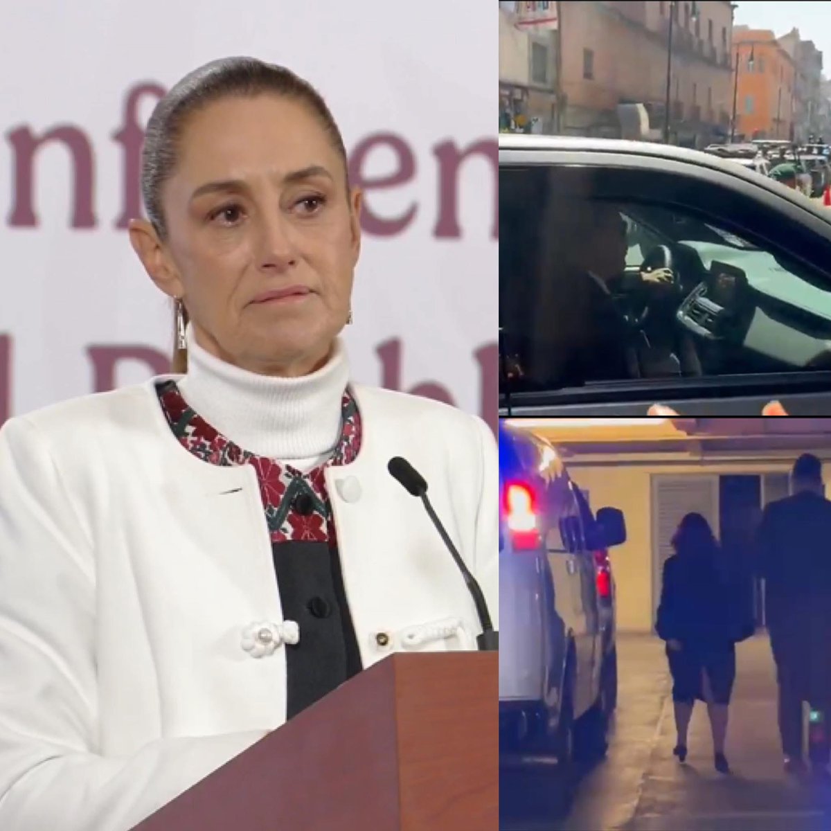 🚨#ULTIMAHORA| 
ENTREGA LISTA DE POLÍTICOS DELINCUENTES 

Llega el embajador de Estados Unidos en México a Palacio Nacional para tener una reunión de emergencia con Claudia Sheinbaum.

El embajador Ronald Johnson también pidió la asistencia de los secretarios de la Defensa,