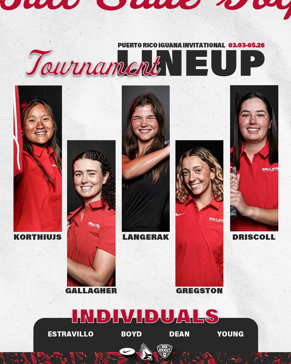 Ball State Women's Golf tweet media