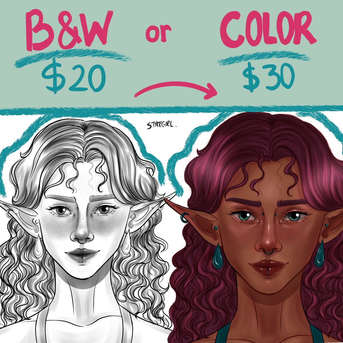 artsbyemy's tweet photo. Commission goal!!
Iโm doing more affordable drawings to help me reach my goal of seeing Chappell Roan live ๐ฅน
Every commission or support helps me get a little closer to my dreamโค๏ธ
#chappellroan #fanart #oc #ocartist #ocart #takingcommissions #opencommissions #commissionsopen https://t.co/8ASU9RjHeX