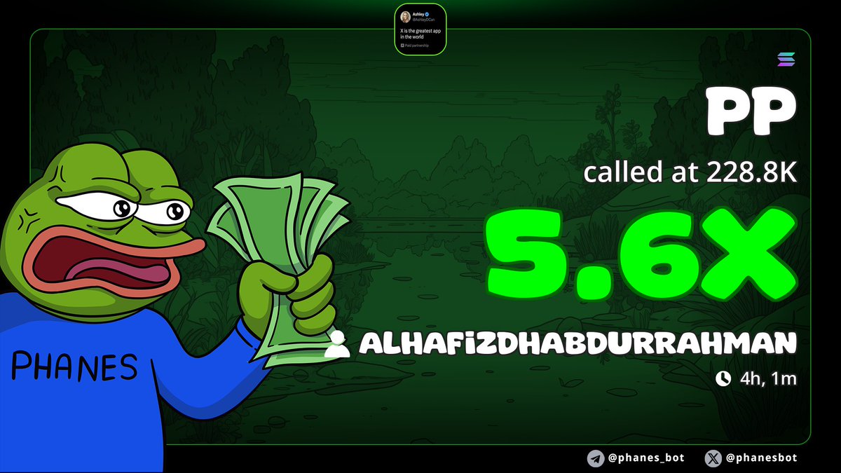 ustazunweb3's tweet image. Today, I purposely scanned three tokens and traded just one.

Scanned #MAINA-CHAN @18.1k MC and got 13.6x.
Scanned #PUNCHBALL @92k MC and got 9x.
Scanned #PP @228.1k MC and got 5.6x.

#Solana #Degen @solana