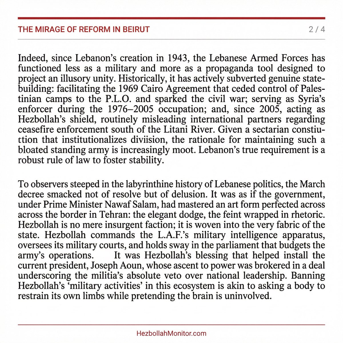 Hezbollah Monitor Inc.™ tweet media