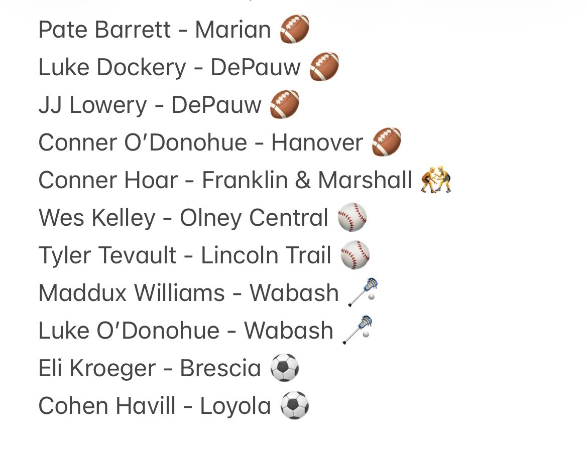 kylesokeland's tweet photo. Memorial High School signings https://t.co/INQon8mr01