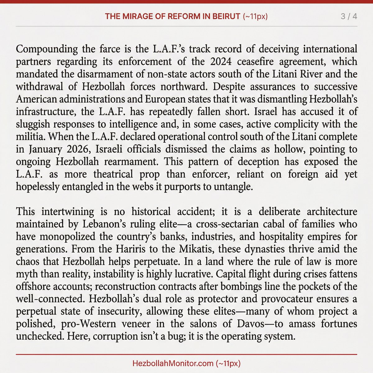 Hezbollah Monitor Inc.™ tweet media