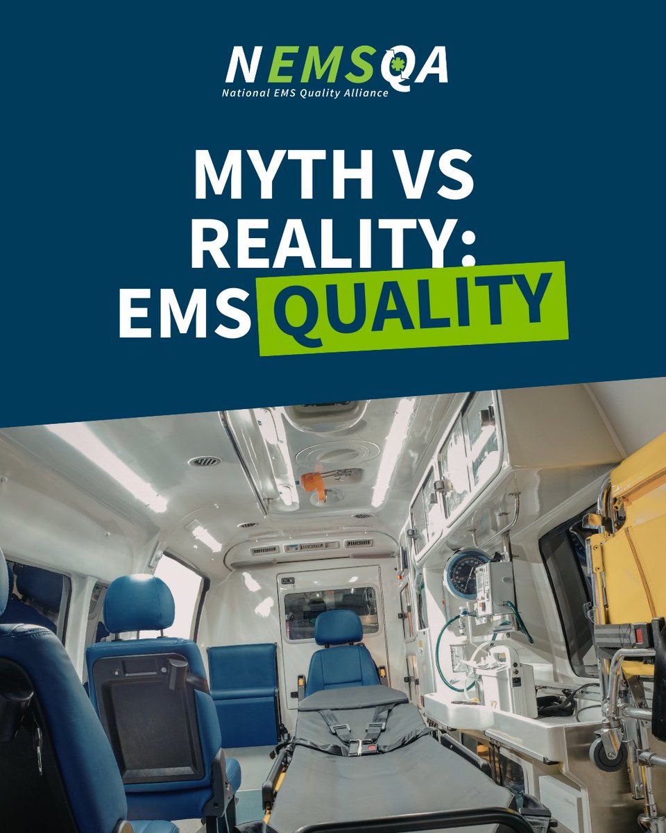 National EMS Quality Alliance (NEMSQA) tweet media