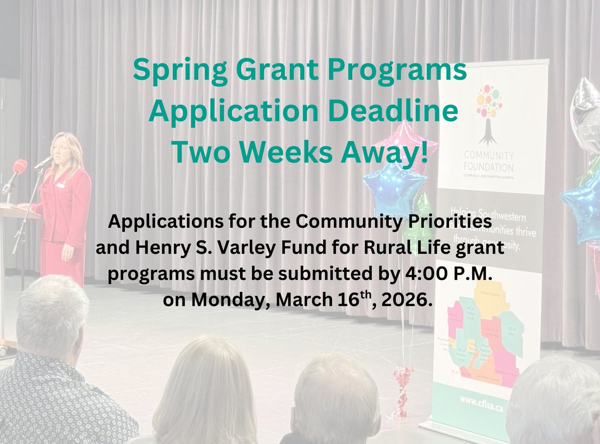 Community Foundation Lethbridge & Southwestern AB tweet media