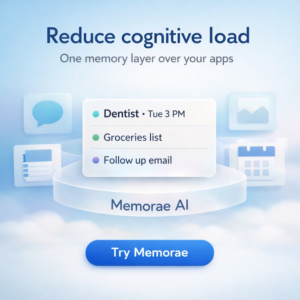 eman1061's tweet photo. https://t.co/aJaunFlRkC @memorae_ai Why don’t you check out what all the fuss is about. No more saying what was that I texted about today. If your like me you live in text and apps. #add #neededhelp https://t.co/KAm5ThPoaJ