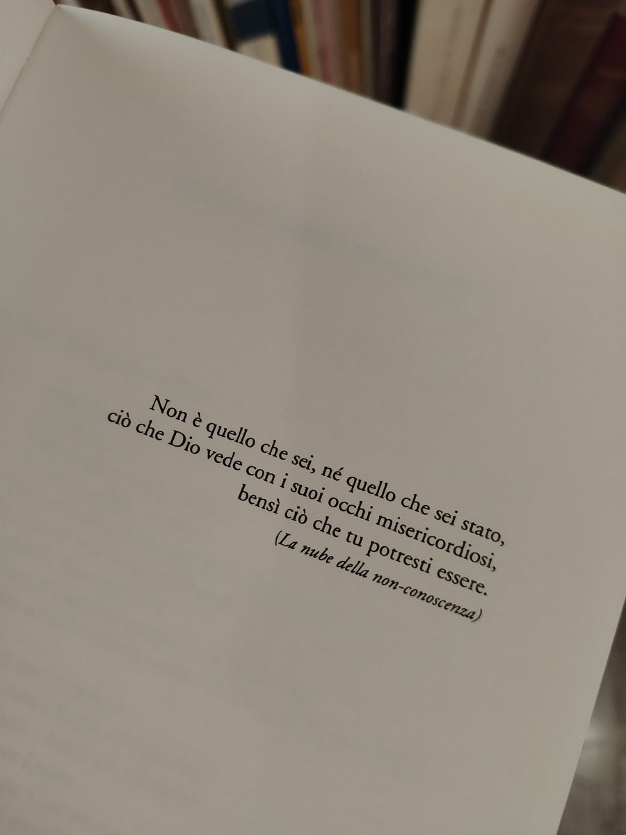 For not what thou arte, ne what thou hast ben, beholdeth God with his mercyful ighe; bot that that thou woldest be. 
The Cloud of Unknowing (cap. 75)