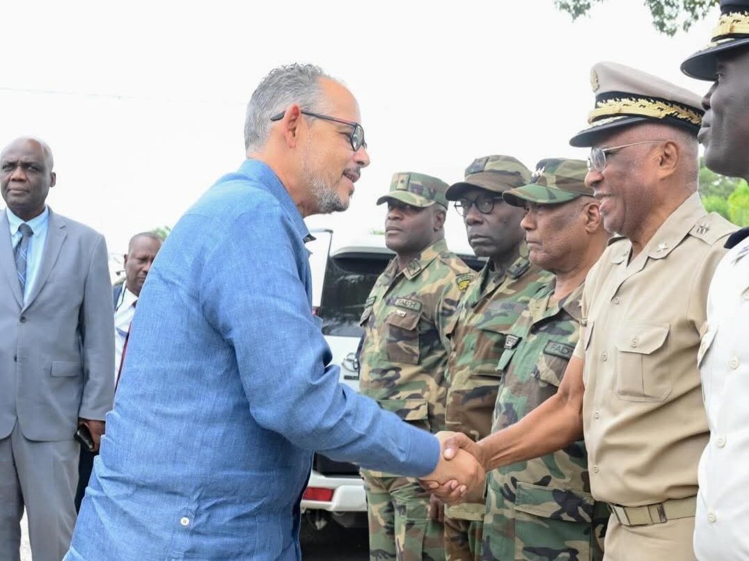 <a href="/Southcom/">U.S. Southern Command</a> Come to #Haiti next, and meet with the Haitian civil and military leadership. Haiti has a big role to play against the threat of narcoterrorism 🇭🇹🤝🇺🇸 <a href="/MDefenseHT/">Défense Haïti</a> <a href="/PrimatureHT/">Primature de la République d’Haïti</a> <a href="/citoyendidier/">Alix Didier Fils-Aimé</a> <a href="/Mario_Andresol/">Mario Andresol</a> <a href="/USEmbassyHaiti/">U.S. Embassy Haiti</a> <a href="/StateDept/">Department of State</a> <a href="/DeptofWar/">Department of War 🇺🇸</a>