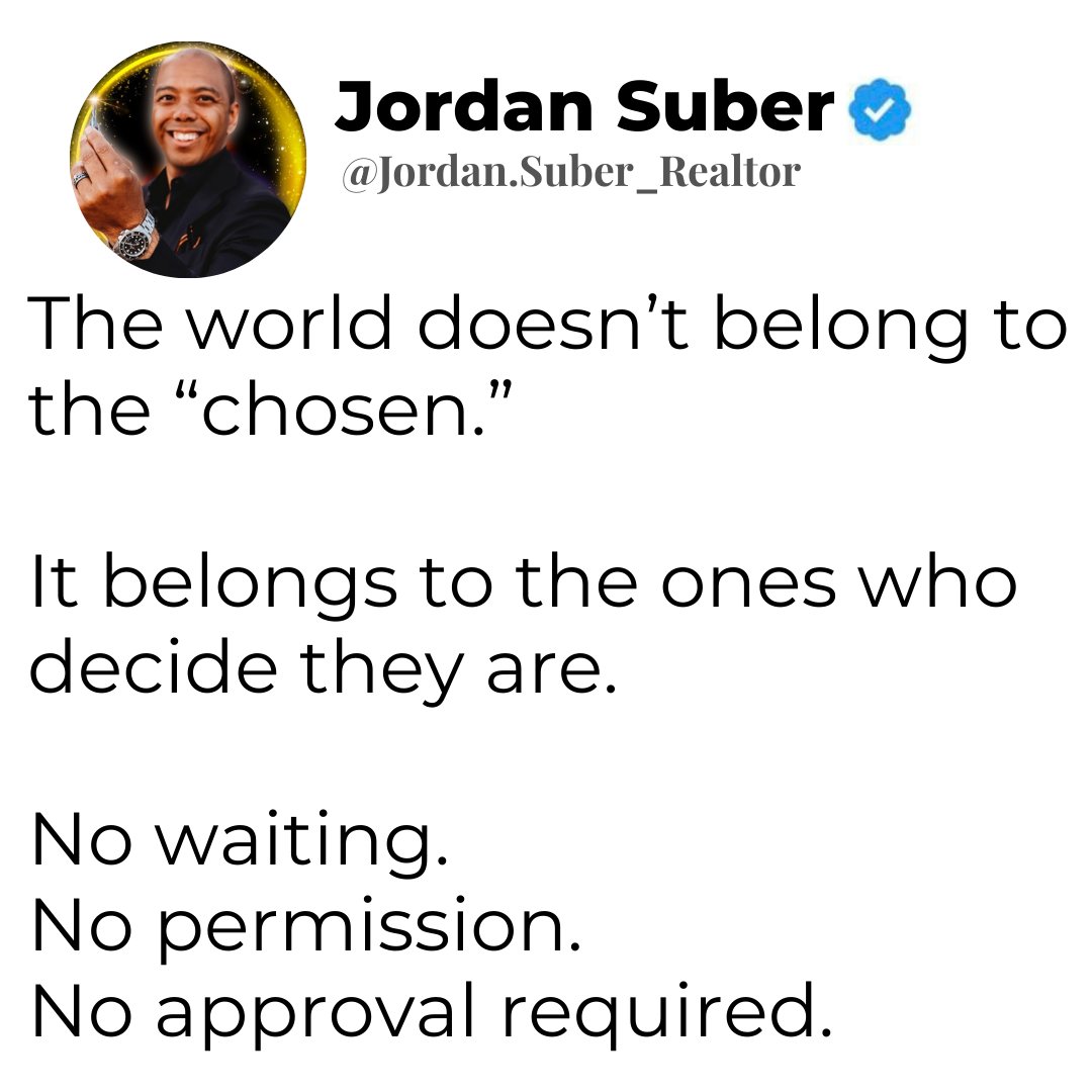 KingJordanRE's tweet photo. Nobody is coming.
Choose yourself. https://t.co/mav4Ln39RV
