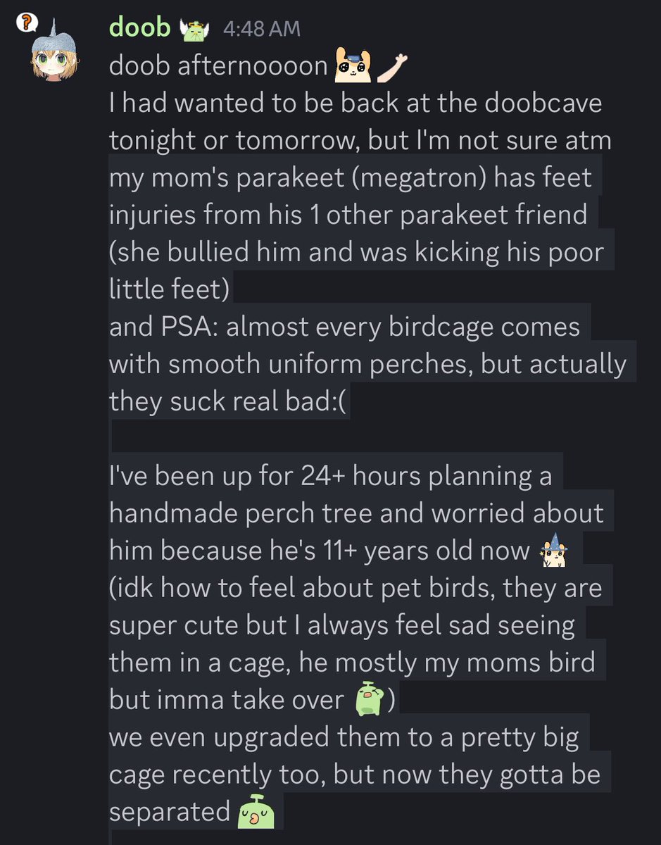 [DOOBY DISCORD UPDATE || #doobylive] - Doobaftie, Dooby! 👋😳 - Oh wow, a ...