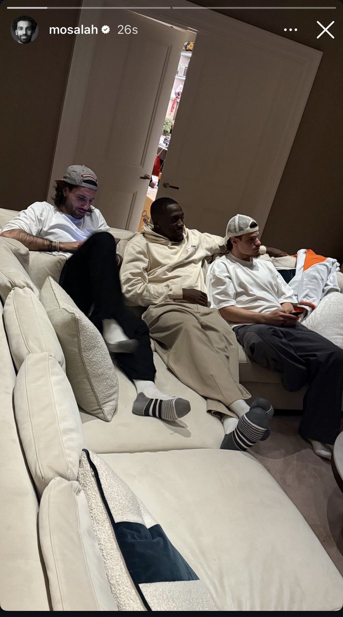 EKITIKE, SZOBOSLAI, KONATE, FRIMPONG AND KERKEZ CHILLING IN MO SALAH'S HOUSE 🏘️🏠♥️
