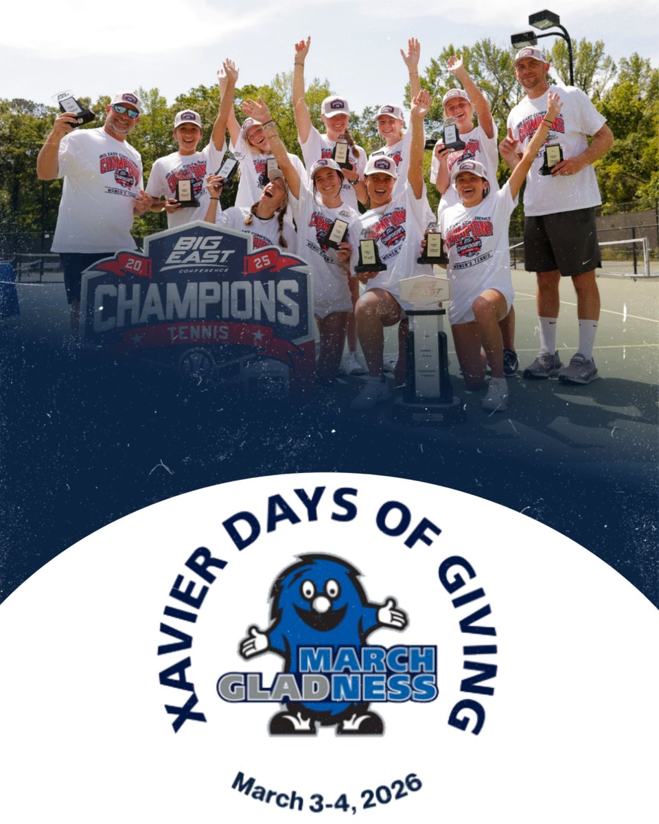 XU Women's Tennis tweet media