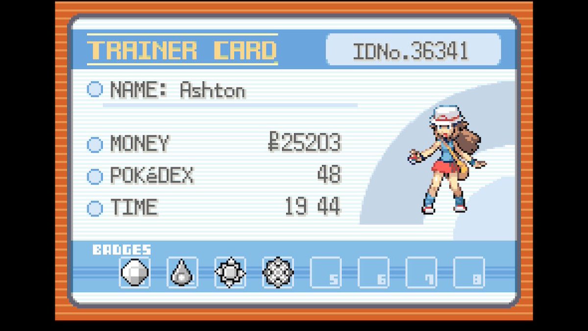 Ashlambs20's tweet photo. Alrighty!! update on my journey for #PokemonFRLG 4 badges deep and on my way to Koga, snorlax is so tanky I love it haha 😂 https://t.co/vqZA5k1ctb