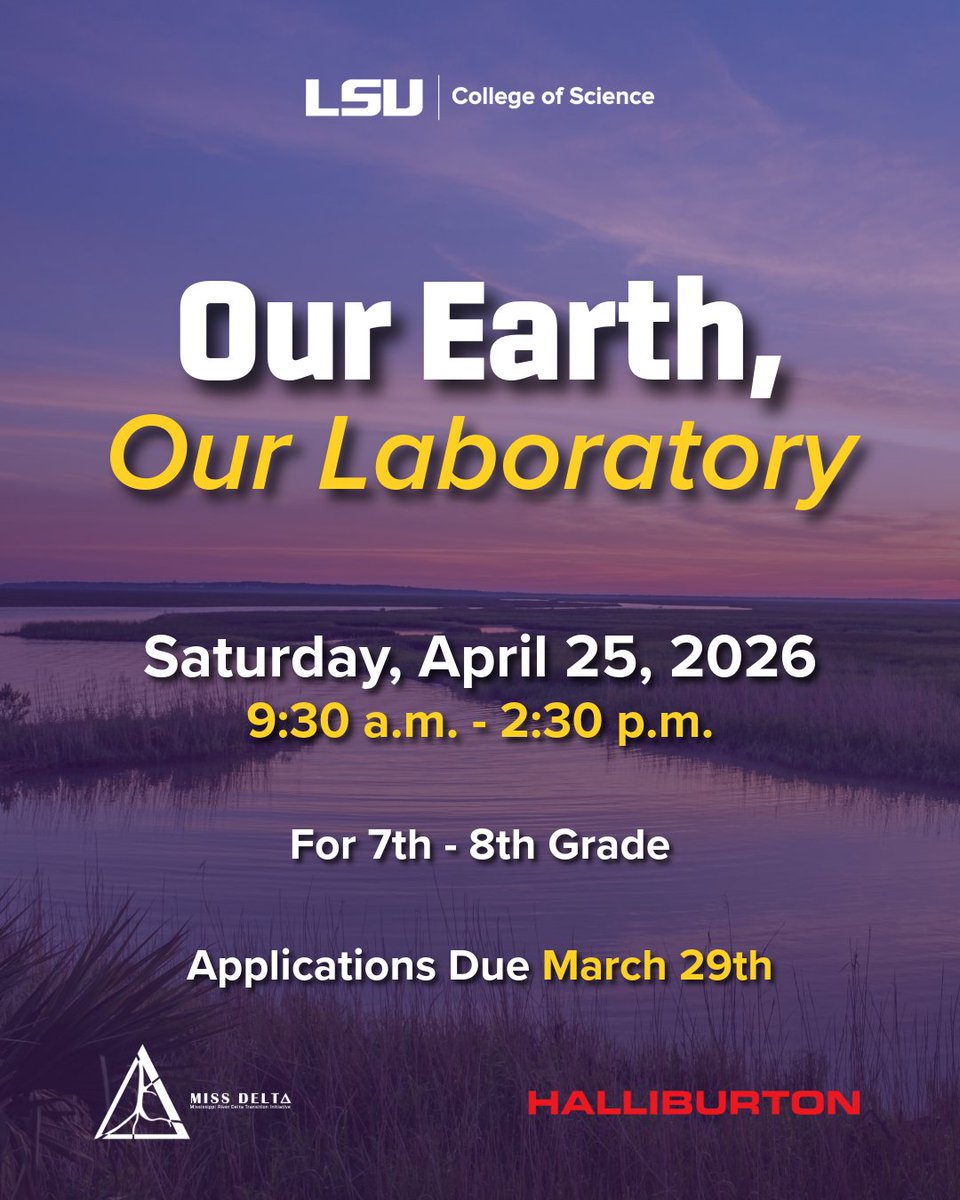 LSU College of Science tweet media