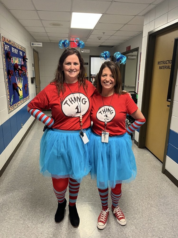 CampTaylorES's tweet photo. Read Across America Week started today.  Can you spot any book characters that you may know? @CampTaylorES @JCPSZone2 https://t.co/zAP8iQvGTL