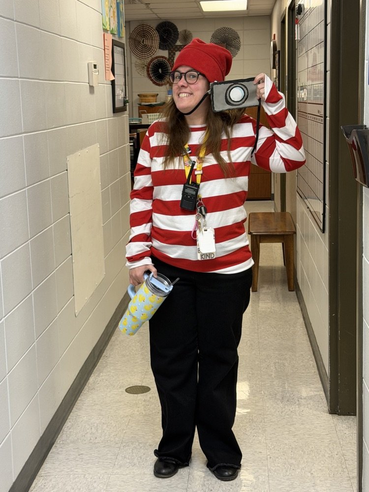 CampTaylorES's tweet photo. Read Across America Week started today.  Can you spot any book characters that you may know? @CampTaylorES @JCPSZone2 https://t.co/zAP8iQvGTL