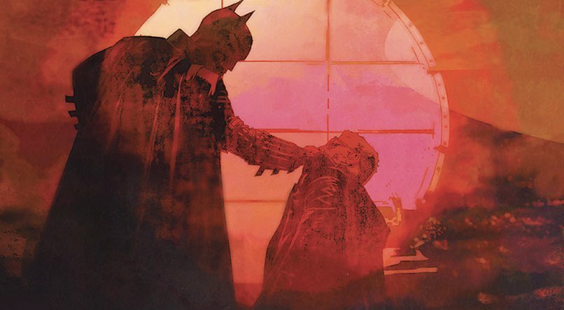 batmancurated's tweet photo. the batman; art by bill sienkiewicz https://t.co/PPeBX8GiTe