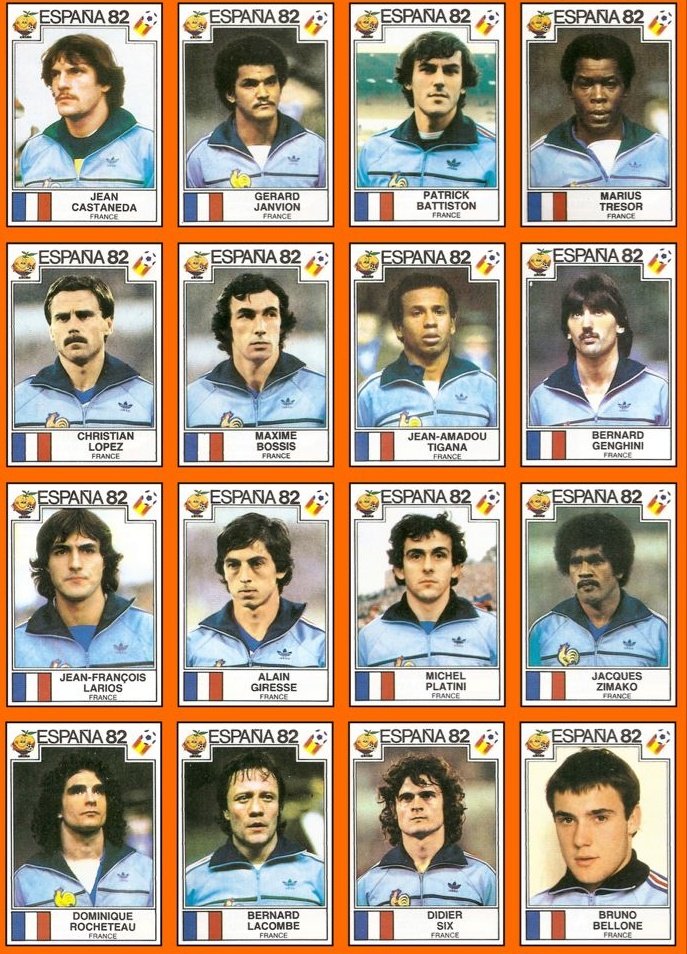 footballmemorys's tweet image. France team 1982

#France #FFF #Française