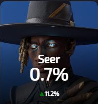 I can't wait for Respawn to fuck around and bring back season 10 Seer because no one is playing him!😂