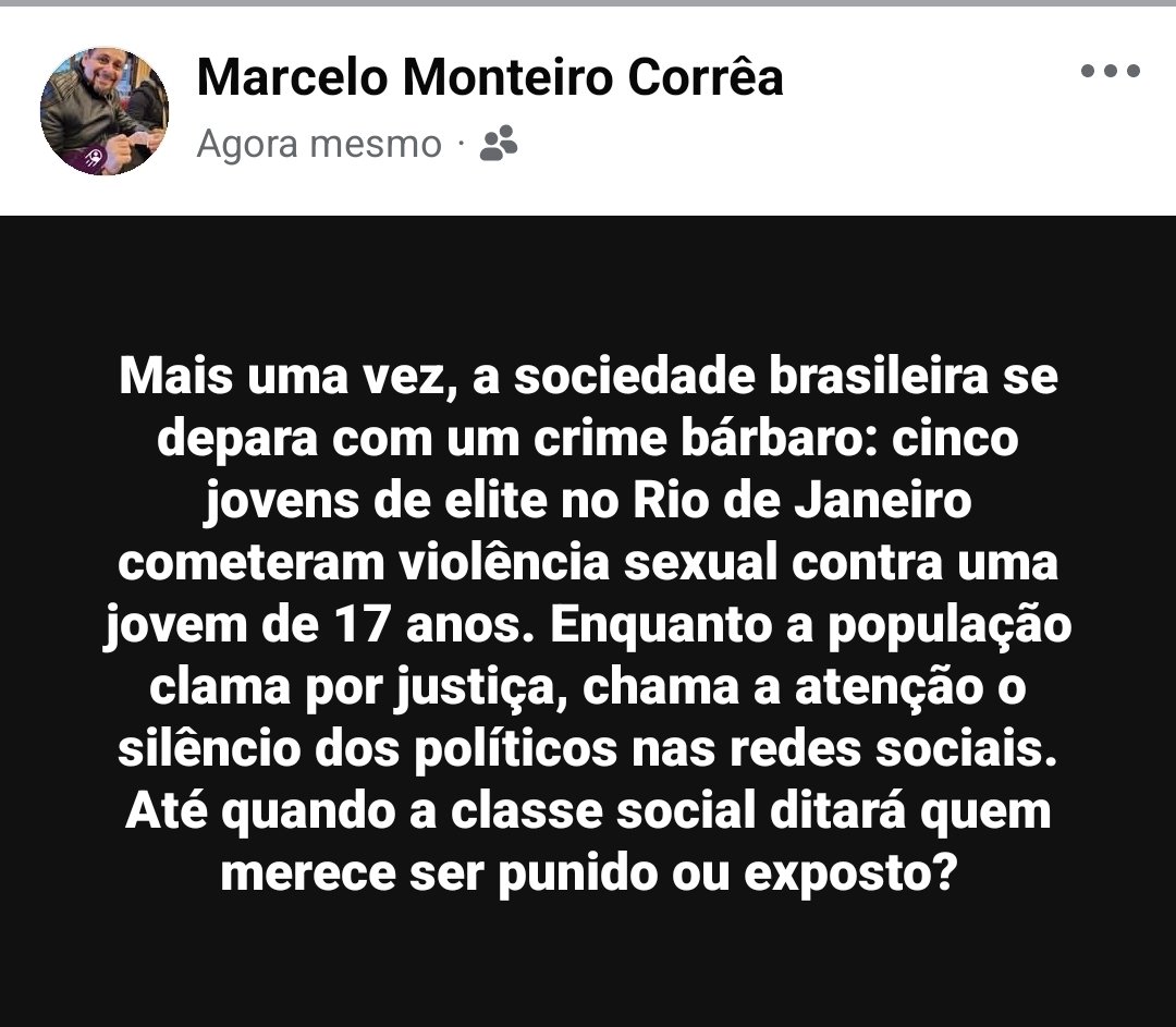 Onde estão os pastores do Brasil para falar de justiça para essa moça?