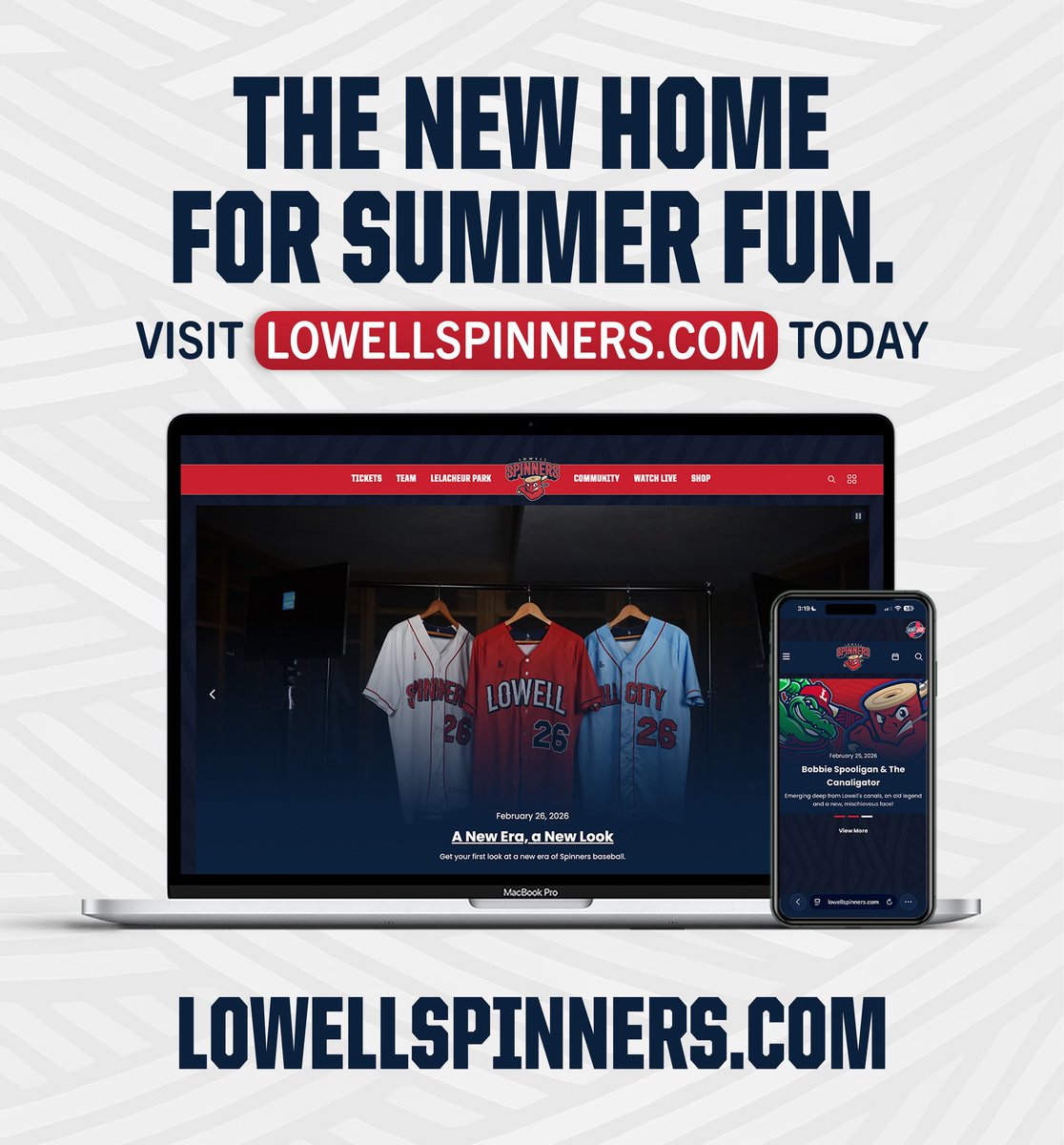Lowell Spinners tweet media