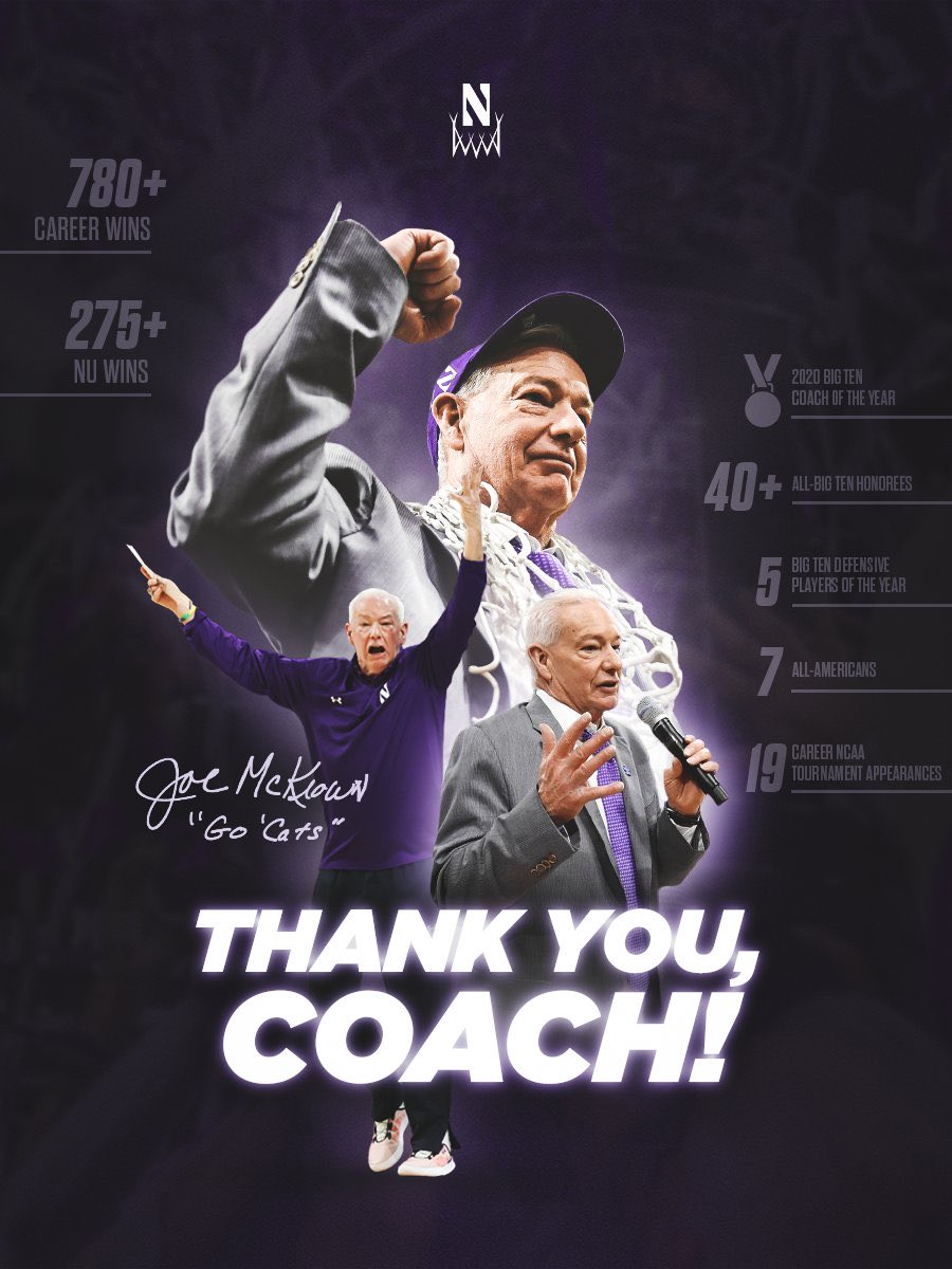Big congrats to my friend <a href="/Joe_McKeown750/">Joe McKeown</a> for an amazing career — you’ve impacted student-athletes and coaches alike…the game is better because of your contributions!