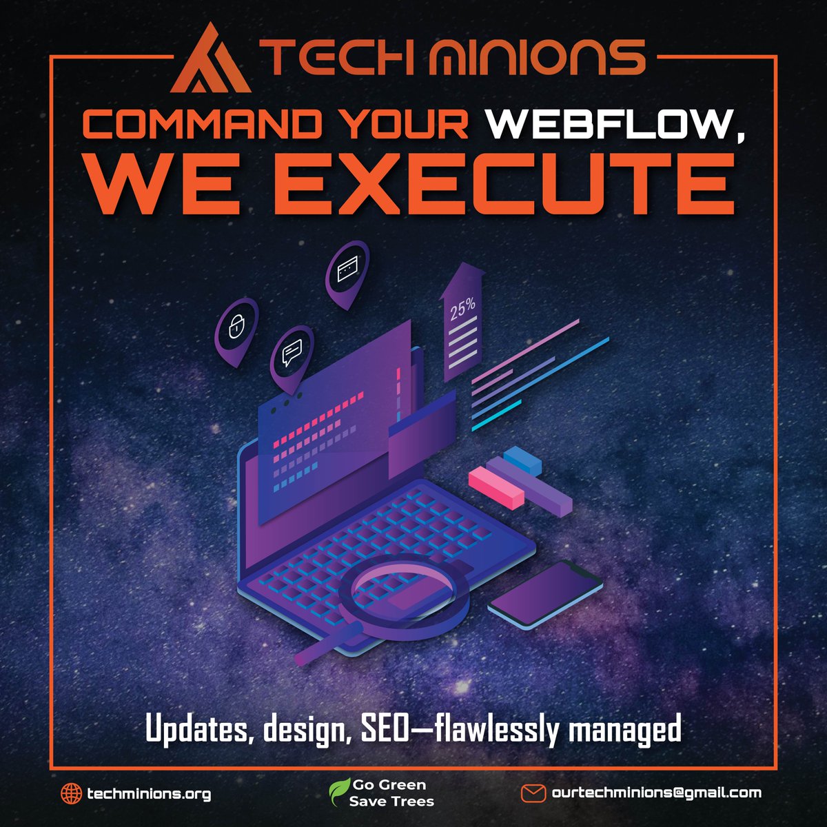 Tech_Minions's tweet photo. Leave your Webflow site management to us. We keep your site updated &amp; optimized to keep it smoothly running smoothly without any disruptions in performance.

Book a Zoom
https://t.co/0mMir2sQOX
For more,
Email us: info@techminions.org
https://t.co/MWJPBE6Sqm https://t.co/LiQ173UrNY