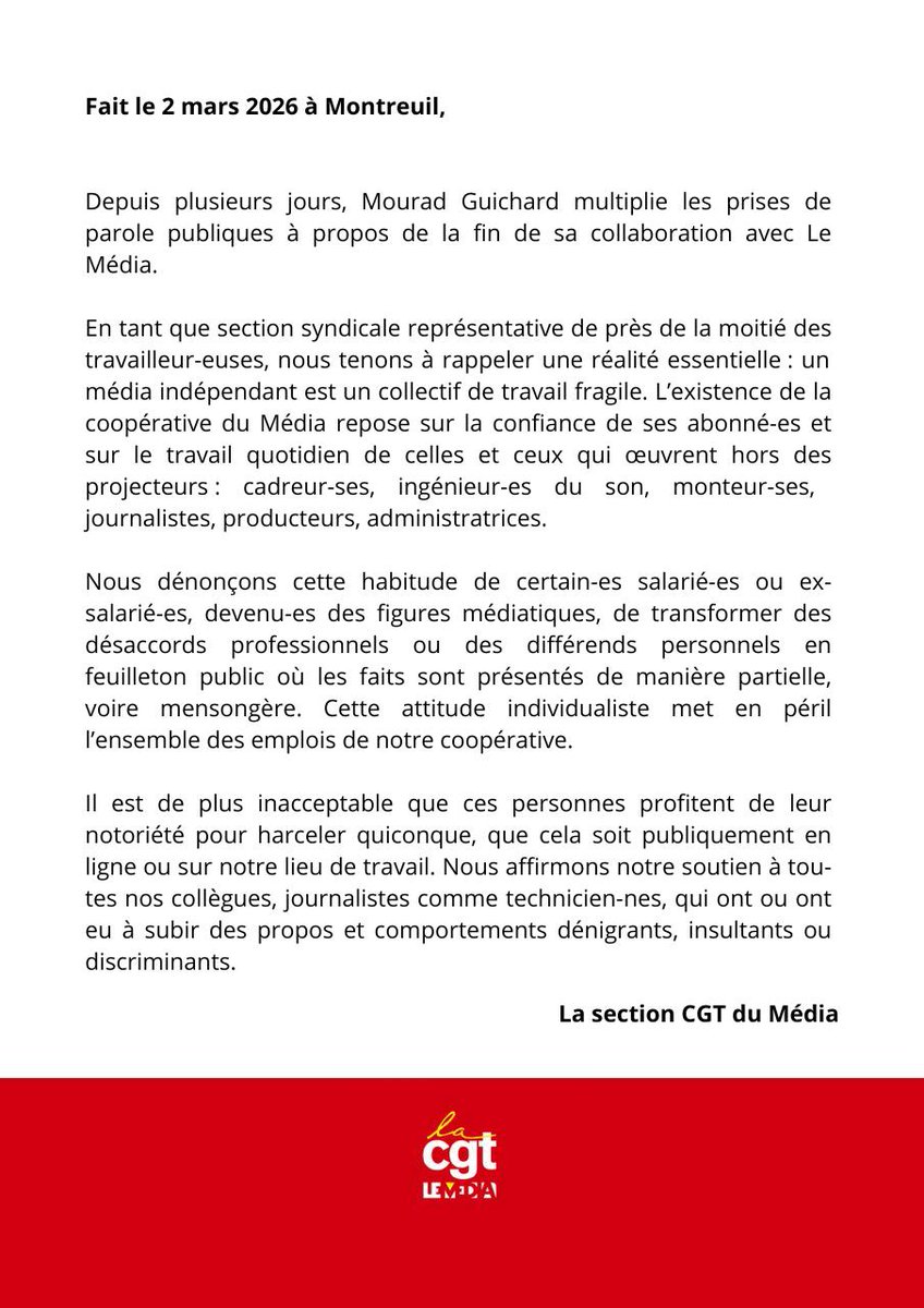 CGT Le Média tweet media