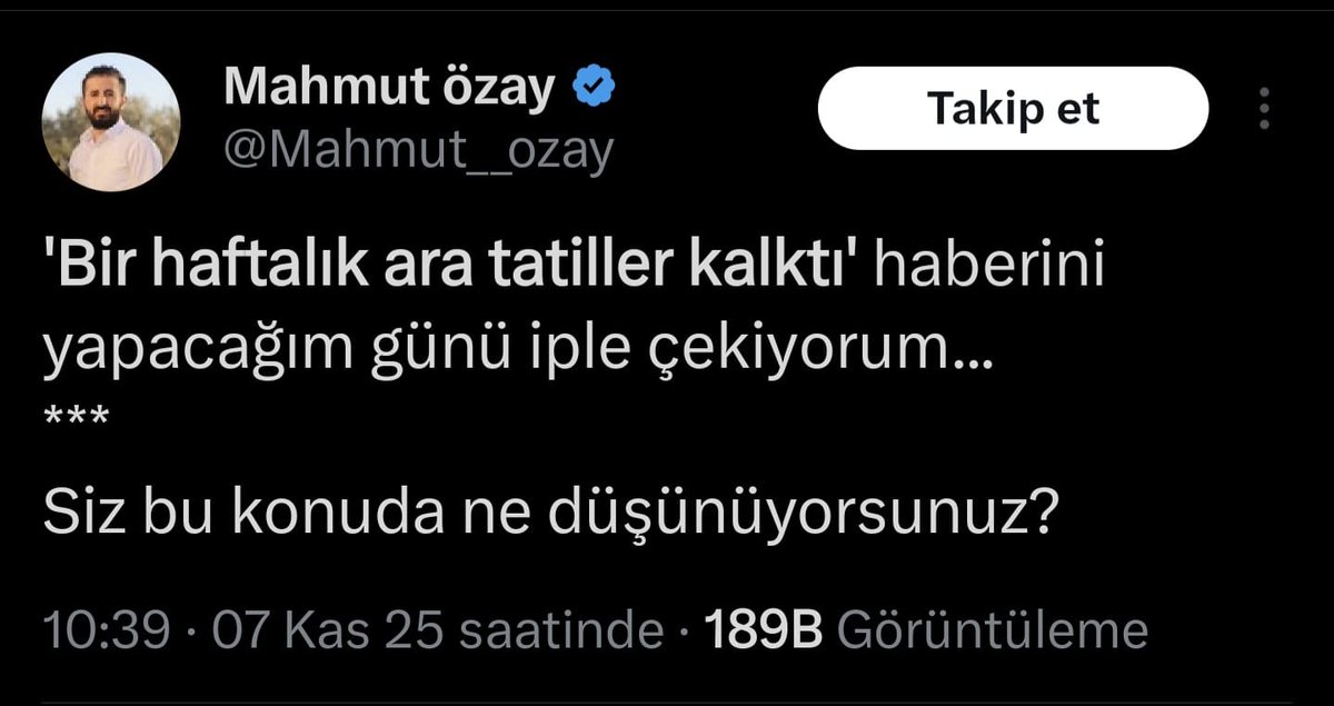 Öğretmenleri sürekli hedef gösterenlerden biri kendisi değilmiş gibi twit atmış bir de. Siz unutabilirsiniz ama biz unutmuyoruz Mahmut bey, farklı yerden duyar kasın yemiyoruz.