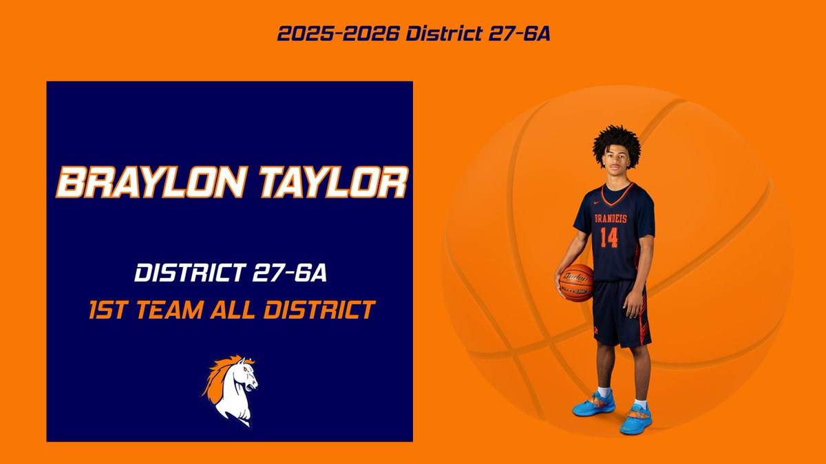 Congratulations to Braylon Taylor for being named 27-6A First Team All ...