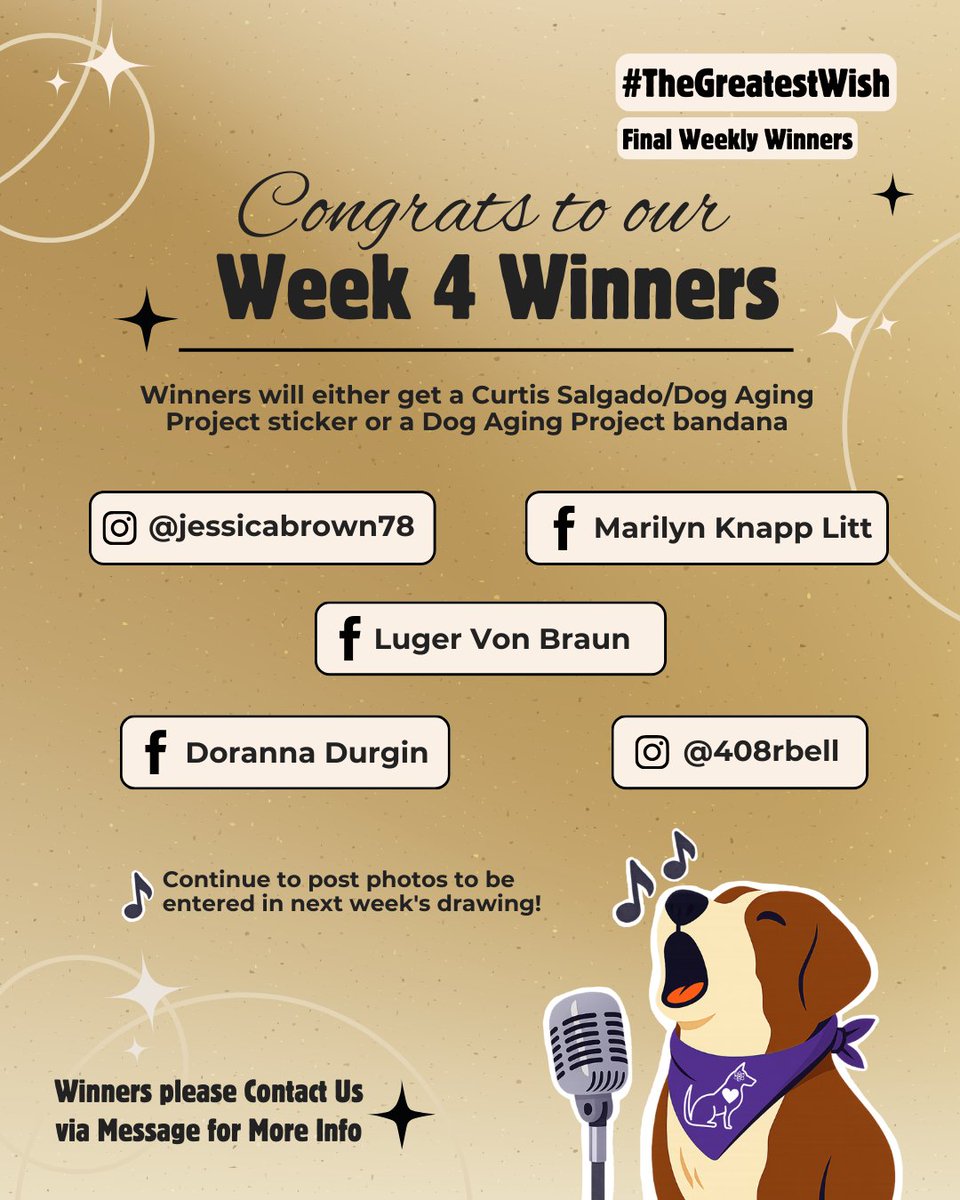 Dog Aging Project tweet media