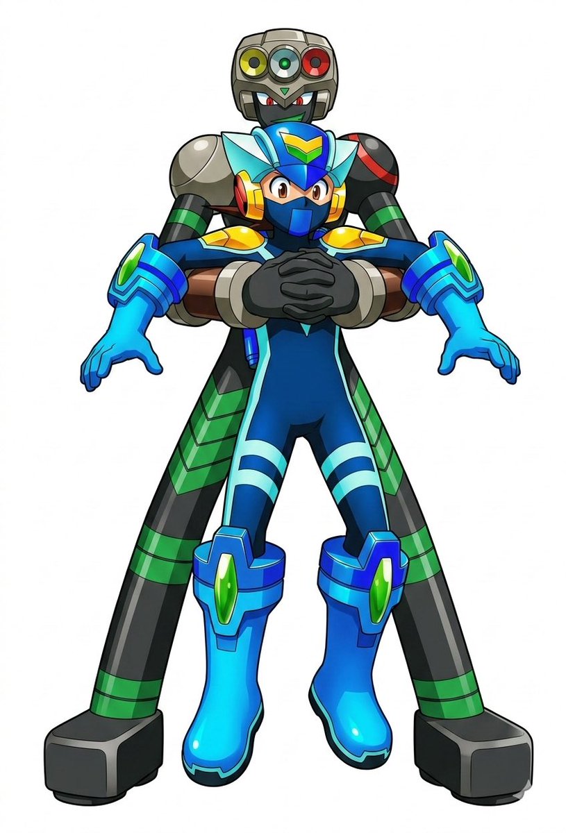 syumarifox's tweet photo. CF熱斗くんとビデオマン。novelaiとgeminiを組み合わせしたら���方いい感じの理想郷ができたのでAIすごいと思っている https://t.co/2iyQdzWeLR