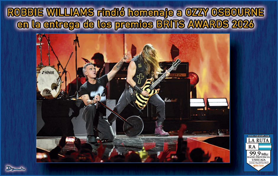ROBBIE WILLIAMS rindió homenaje a OZZY OSBOURNE en la entrega de los premios BRITS AWARDS 2026. Mas info acá👇 facebook.com/photo/?fbid=14… Mira el homenaje acá👇
youtube.com/watch?v=O6TzxH…