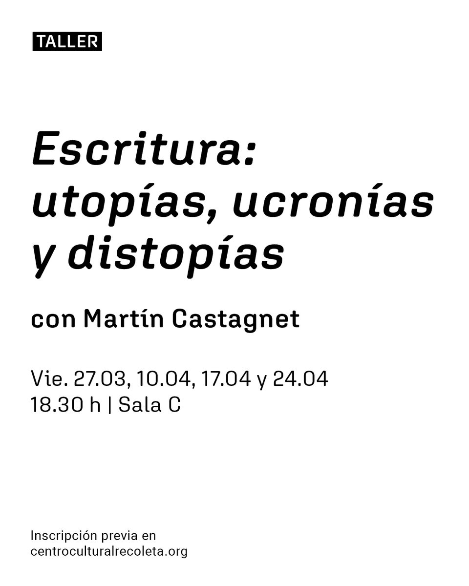 CENTRO CULTURAL RECOLETA tweet media