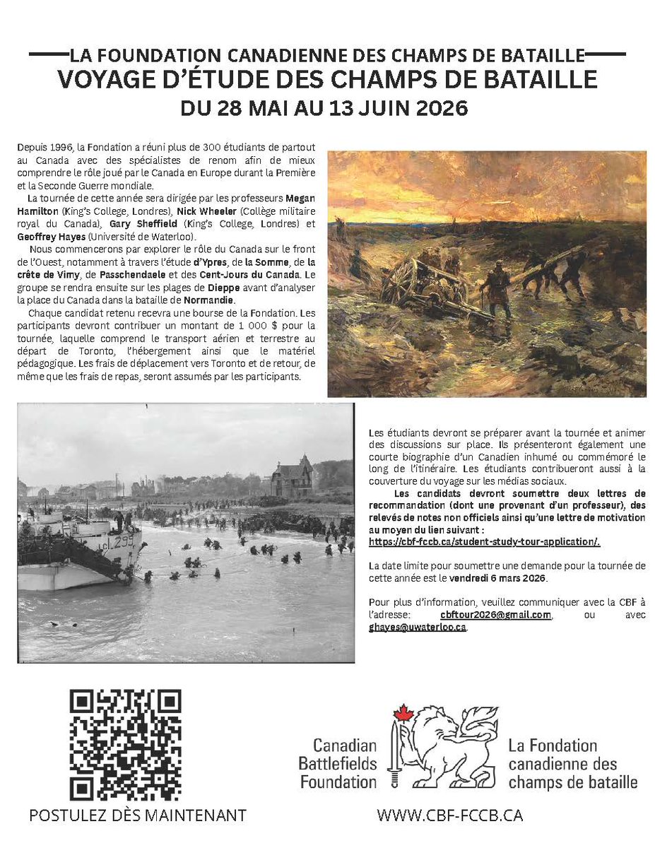 Cdn Battlefields Fdn-Fdn Cdn Champs de Bataille tweet media